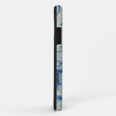 Delft-Fliese, die einen Drawbridge über einem Case-Mate iPhone Hülle (Hinten/Rechts)