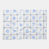 Delft-Fliese Teatowel Geschirrtuch (Horizontal)