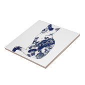 Delft Fliesen Reproduktionen Blume (Seite)