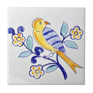 Delft Fliesen Reproduktionen farbenfrohe Vogelmust