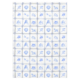 Delft-Fliesen-Tischdecke Tischdecke