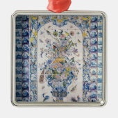 Delft-Fliesenplatte vom Badezimmer Ornament Aus Metall (Vorne)