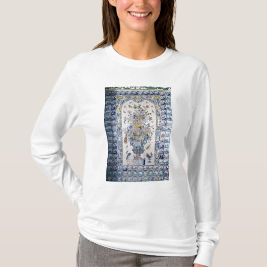 Delft-Fliesenplatte vom Badezimmer T-Shirt (Vorderseite)