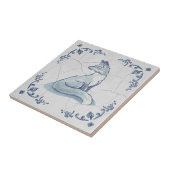 Delft-Fuchs-Keramikfliese Fliese (Seite)