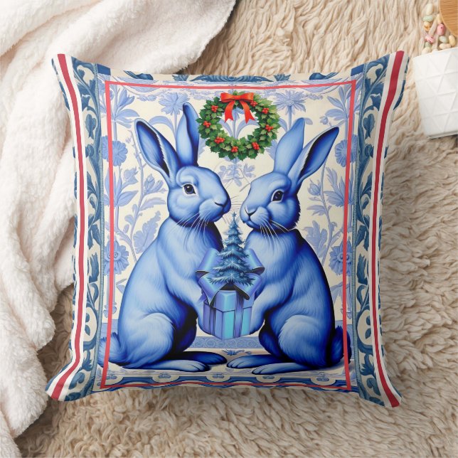 DELFT HOLIDAY BLUESThrow Pillow Kissen (Decke)