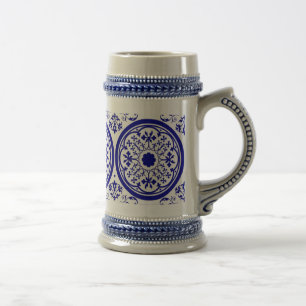 Delft Inspiriert Art Stein Bierglas
