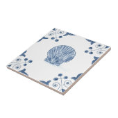 Delft-Kamm-Muschel-Fliese mit Rolle-Ecken Fliese (Seite)