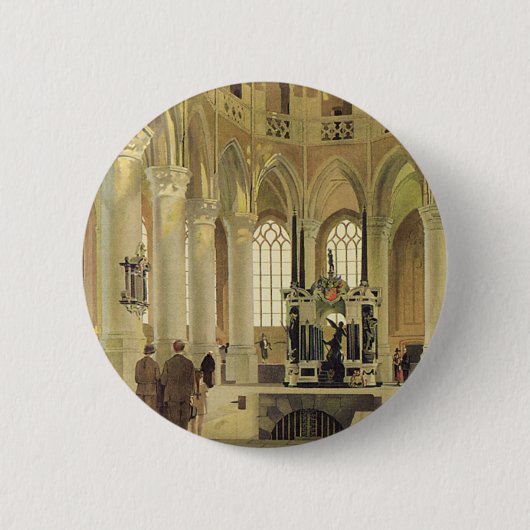 Delft LNER Plakat Button (Vorderseite)