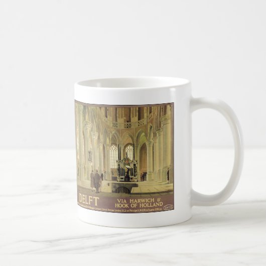 Delft LNER Plakat Kaffeetasse (Rechts)