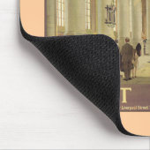 Delft LNER Poster Mousepad (Ecke)