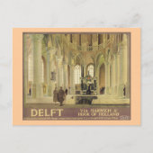 Delft LNER Poster Postkarte (Vorderseite)