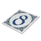 Delft Look #8 Tile, Hausnummern, Änderungsnummer Fliese (Seite)
