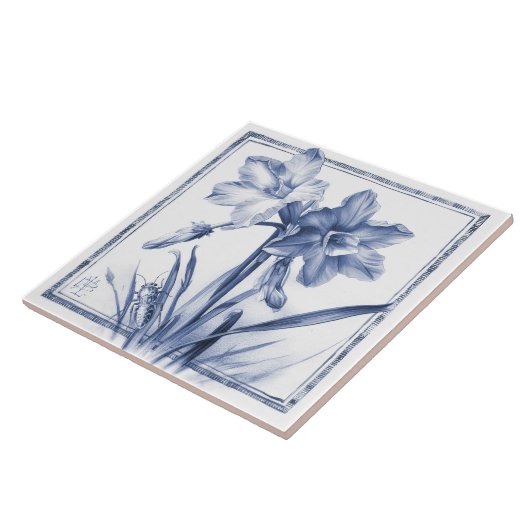 Delft Narcisse Wine tasting in der Fattoria Moncuc Fliese (Seite)