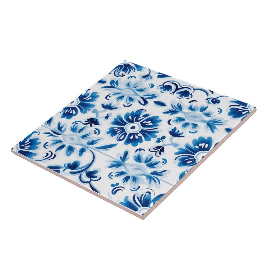 Delft Pattern Tiles Fliese (Seite)