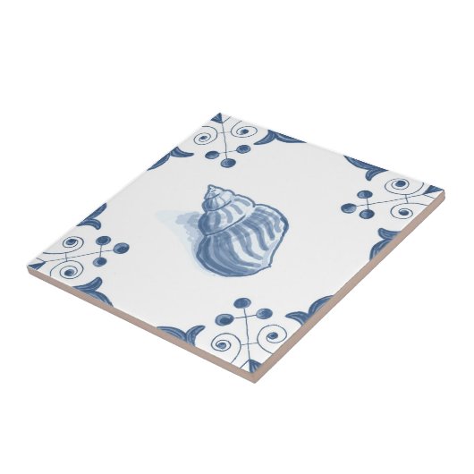Delft-Pustel-Fliese mit Rolle-Ecken Fliese (Seite)