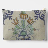 Delft Tile Antique Keramik Blume Pot Zubehörtasche (Rückseite)