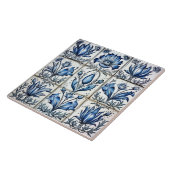 Delft Tile Blau und Weiß Tile Fliese (Seite)