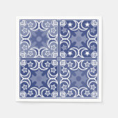 Delft tile ethnic national Dutch pattern   Serviette (Vorderseite)