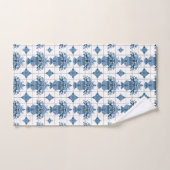 Delft Tile Pattern Badhandtuch Set (Handtuch)