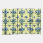 Delft Tile Pattern Geschirrtuch (Horizontal)