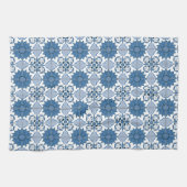 Delft Tile Pattern Geschirrtuch (Horizontal)