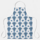 Delft Tile Pattern Schürze (Vorderseite)
