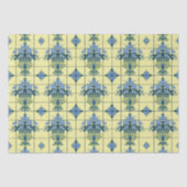 Delft Tile Pattern Seidenpapier (Vorderseite)
