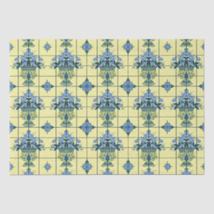Delft Tile Pattern Seidenpapier