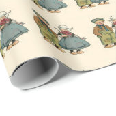 Delft Windmill Designs Geschenkpapier (Rolleneckpunkt)