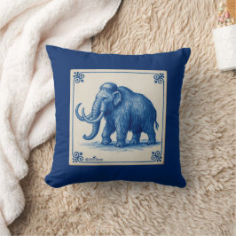 Delft Wooly Mammoth Kissen
