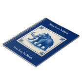 Delft Wooly Mammoth Notizblock (Linke Seite)