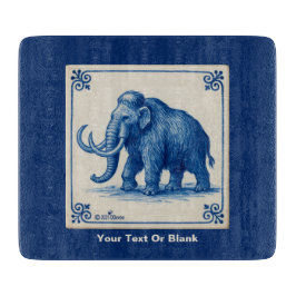 Delft Wooly Mammoth Schneidebrett