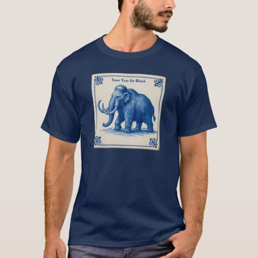 Delft Wooly Mammoth T-Shirt (Vorderseite)
