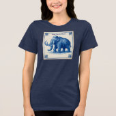 Delft Wooly Mammoth Tri-Blend Shirt (Vorderseite)
