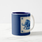 Delft Wooly Mammoth Zweifarbige Tasse (VorderseiteRechts)