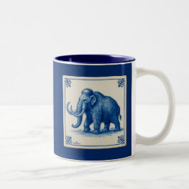 Delft Wooly Mammoth Zweifarbige Tasse