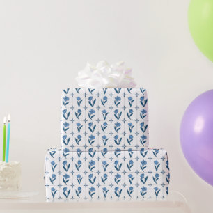 Delfter Kachel Muster Geschenkpapier