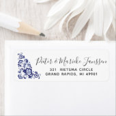 Delfts Blauw | Delft Blue Dutch Rücksendeadresse (Insitu)