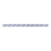 Delfts Blauw | Delft Blue Floral Dutch Wedding Satinband (Vorderseite)