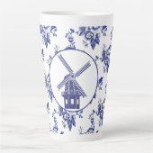 Delfts Blauw Pattern Tiles Milchtasse (Vorderseite)