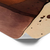 Delhi Aquarellkunst Poster (Ecke)