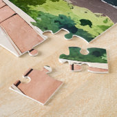 Delhi Aquarellkunst Puzzle (Seite)
