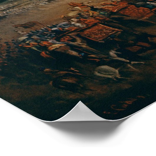 Delhi Durbar Poster (Ecke)