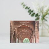 Delhi-Fort-Arkaden Postkarte (Stehend Vorderseite)