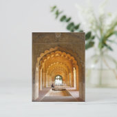 Delhi-Fort-Rote Bögen Postkarte (Stehend Vorderseite)