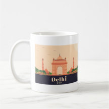 Delhi India Pastel Travel Design