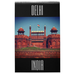 Delhi Indien Kalender