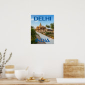 Delhi, Indien Poster (Küche)