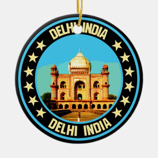Delhi Keramik Ornament (Vorne)