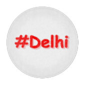 "#Delhi" Niedliches Design. Jetzt kaufen Schneidebrett (Vorderseite)